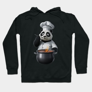 Master Chef Panda - Gourmet Virtuoso - Epicurean Panda Cook Shirt Hoodie